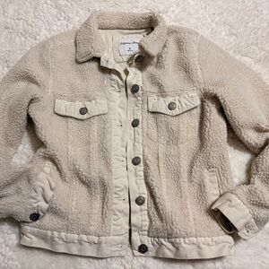 Cozy Cream Sherpa Jacket